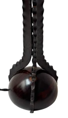 Art Deco Amsterdamse School Table Lamp by Piet Kramer, 1920s